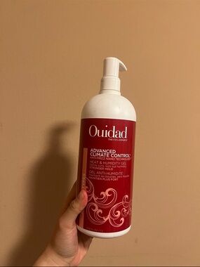 Ouidad Advanced Climate Control Heat Humidity Gel 33.8oz SiliconeFree Anti-Frizz